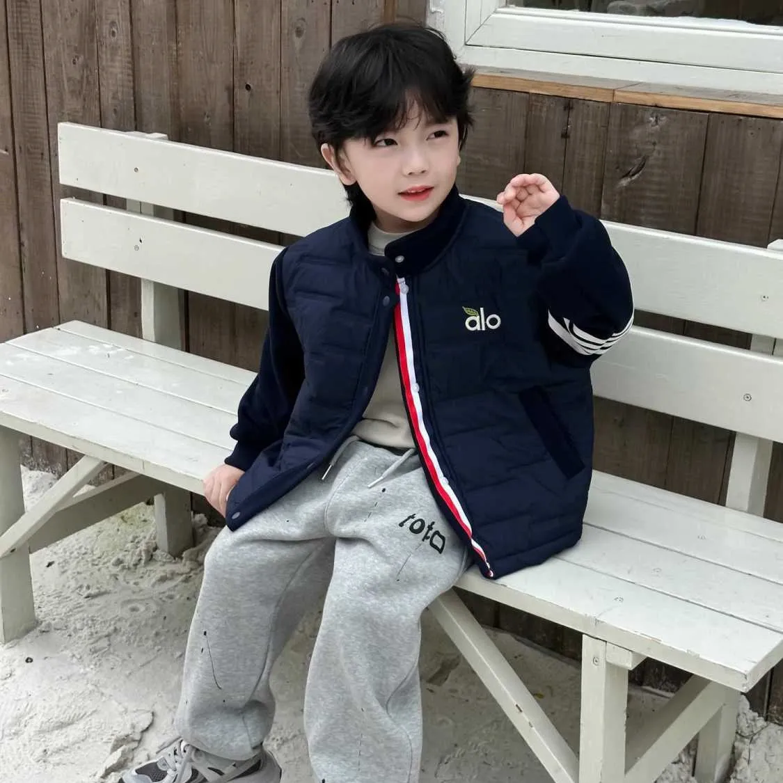 【120-170cm】おしゃれ見え デザイン性 季節感たっぷり カジュアル 二色選べる 合わせやすい アウター