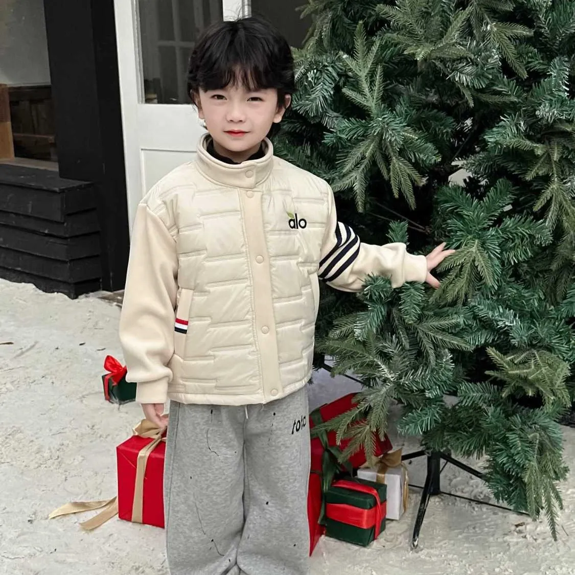 【120-170cm】おしゃれ見え デザイン性 季節感たっぷり カジュアル 二色選べる 合わせやすい アウター