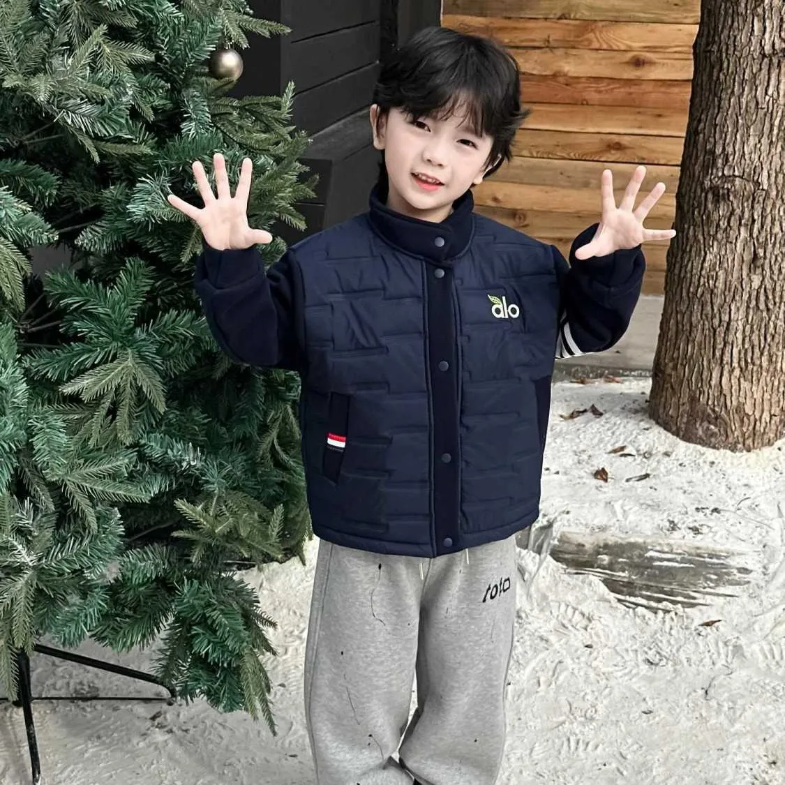 【120-170cm】おしゃれ見え デザイン性 季節感たっぷり カジュアル 二色選べる 合わせやすい アウター