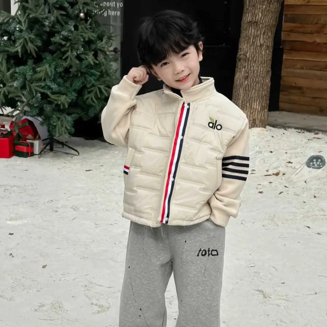 【120-170cm】おしゃれ見え デザイン性 季節感たっぷり カジュアル 二色選べる 合わせやすい アウター