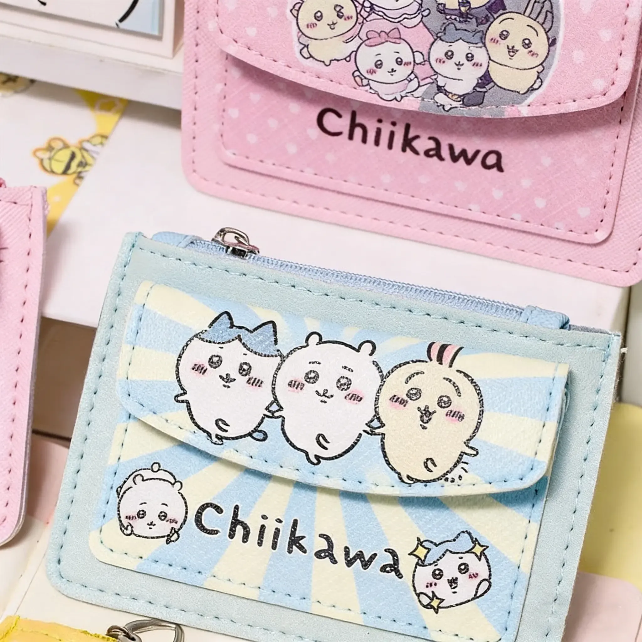 アニメ風 キャラクター 軽量設計 おすすめ 収納しやすい 多色展開 小銭入れ