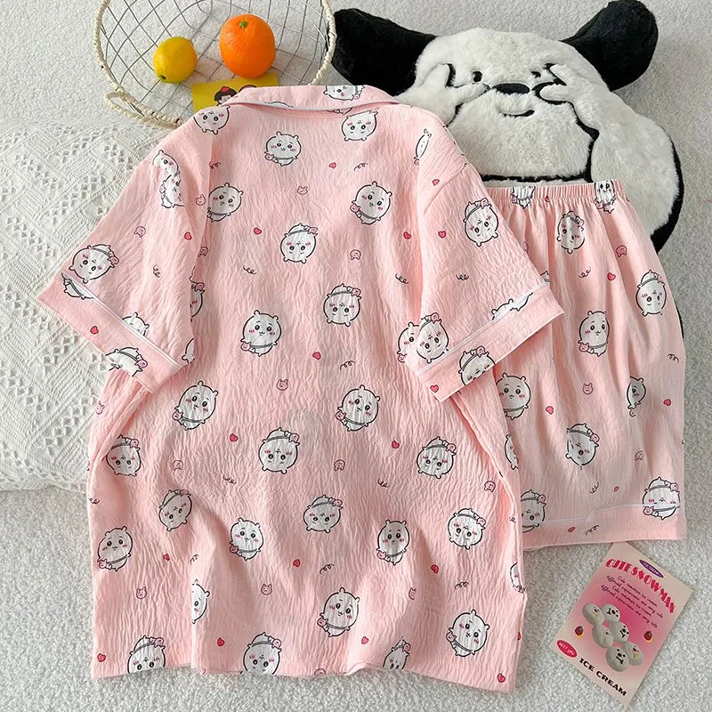 トレンド感満点 目を奪われる可愛さ 肌触りいい カジュアル 着せやすい セットアップ パジャマ