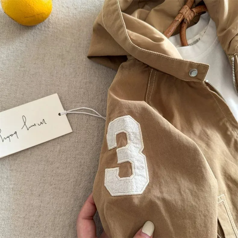 【90-140cm】やさしい色合い おしゃれキッズ トレンド感あり カジュアル 合わせやすい アウター