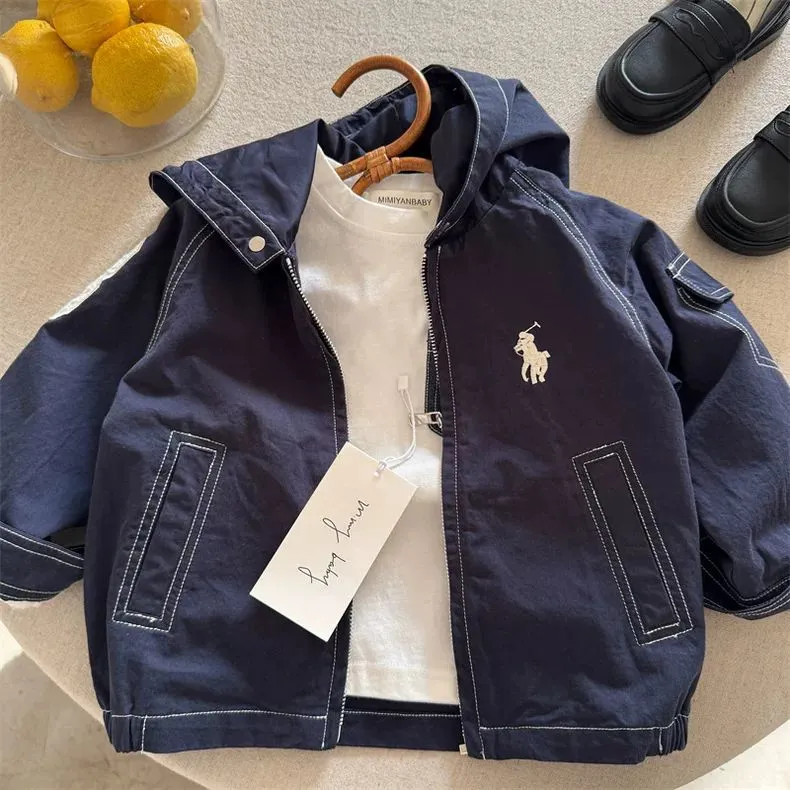 【90-140cm】やさしい色合い おしゃれキッズ トレンド感あり カジュアル 合わせやすい アウター