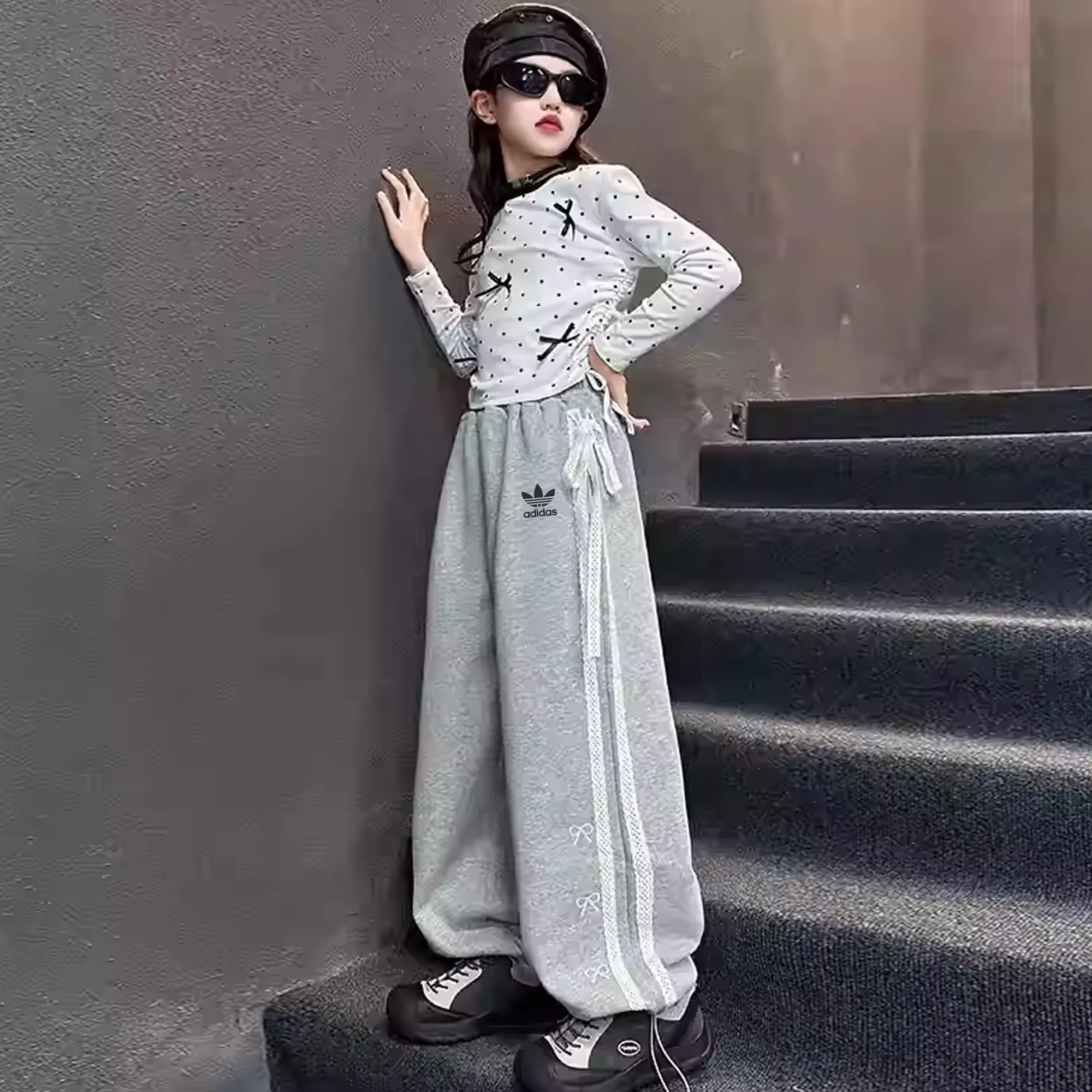 【120-170cm】おしゃれ感満点 新作登場 カジュアル トレンド  女の子 ボトムス パンツ