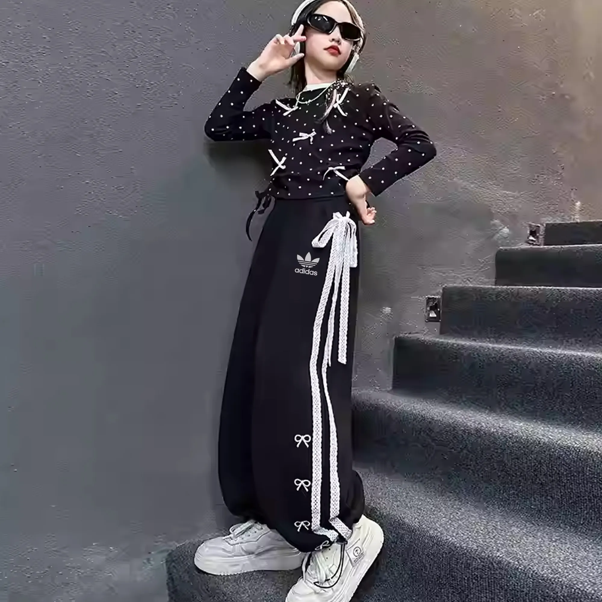 【120-170cm】おしゃれ感満点 新作登場 カジュアル トレンド  女の子 ボトムス パンツ