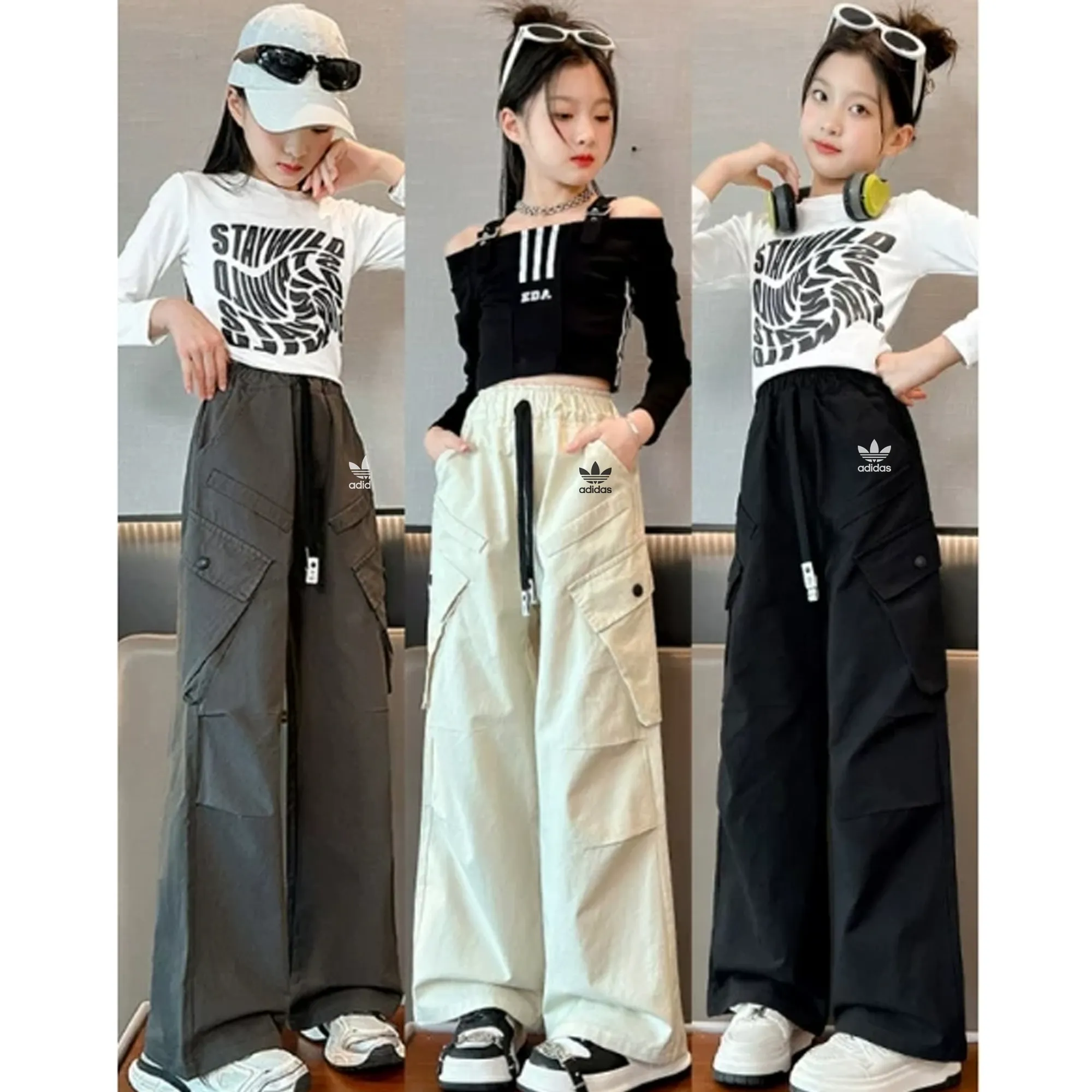 【120-170cm】写真映えバッチリ 新作登場 おしゃれ カジュアル 女の子 ボトムス パンツ