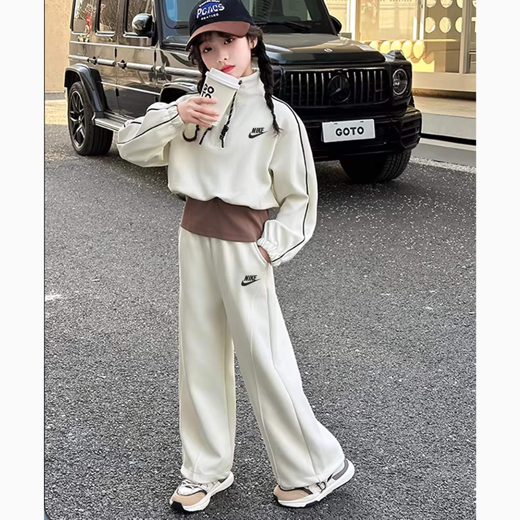 【110-170cm】毎日着たくなる 新作 爆売れ中 おしゃれ カジュアル 女の子 セットアップ