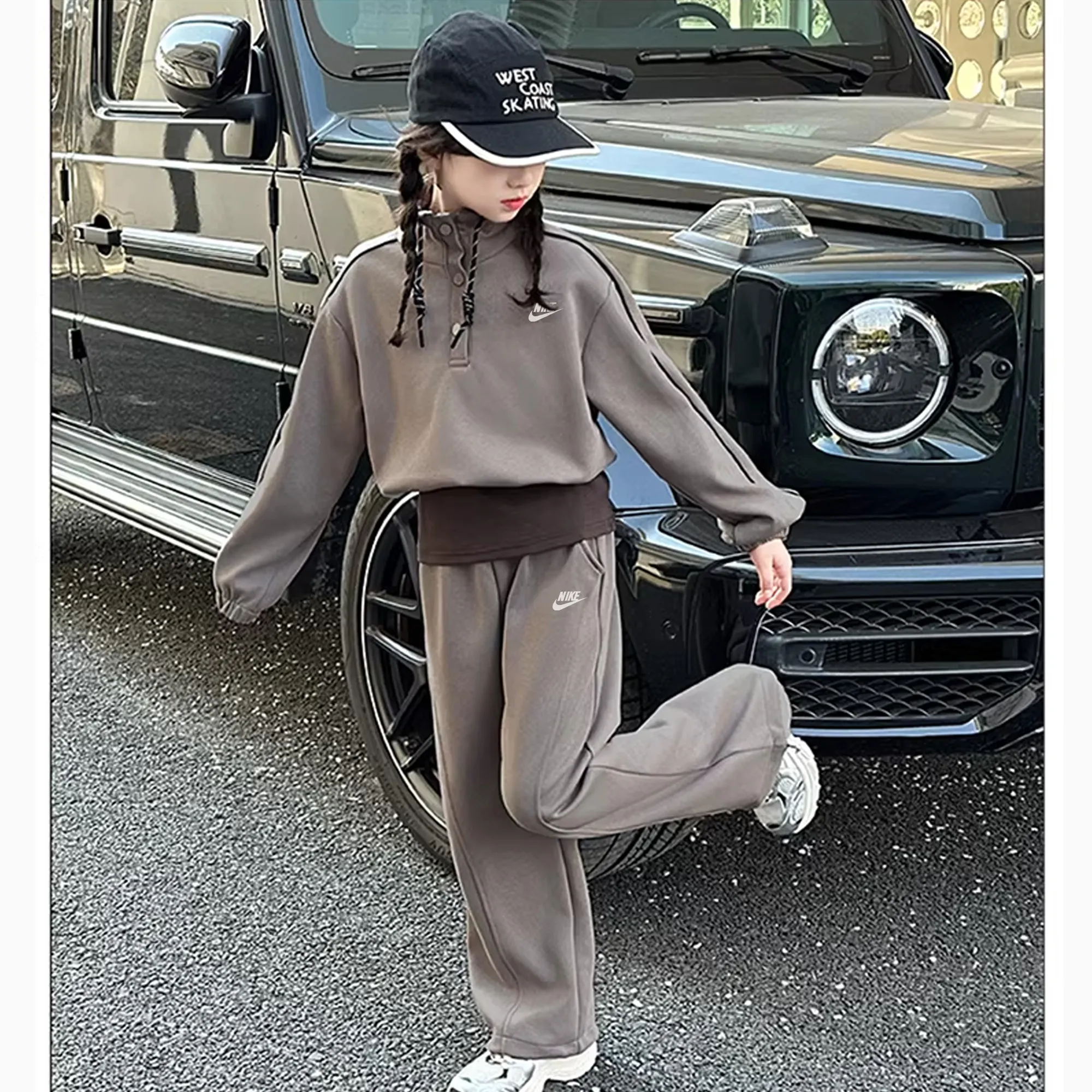 【110-170cm】毎日着たくなる 新作 爆売れ中 おしゃれ カジュアル 女の子 セットアップ