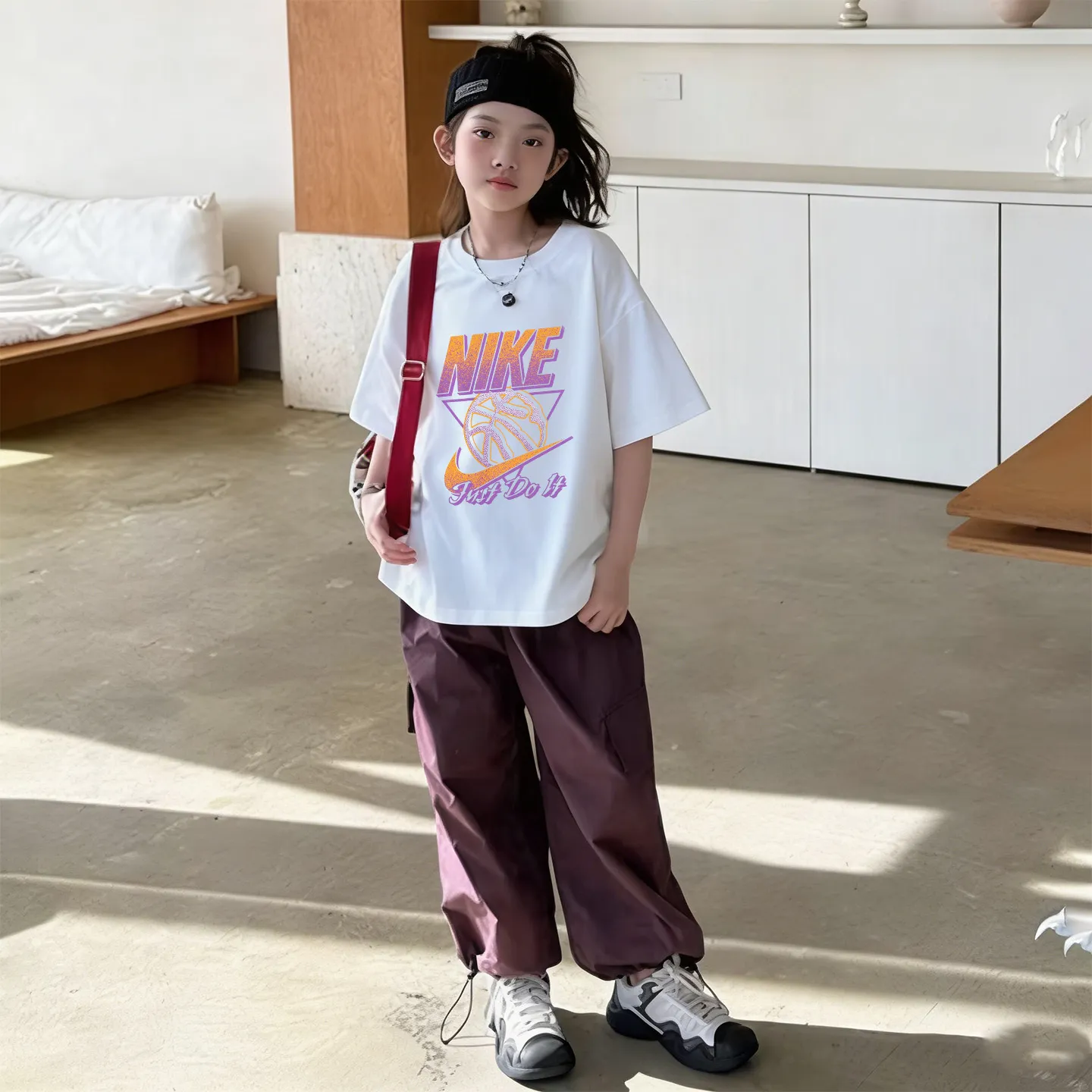 【90-160cm】SNS映え間違いなし コーデの主役に カジュアル トレンド  女の子 半袖 Tシャツ