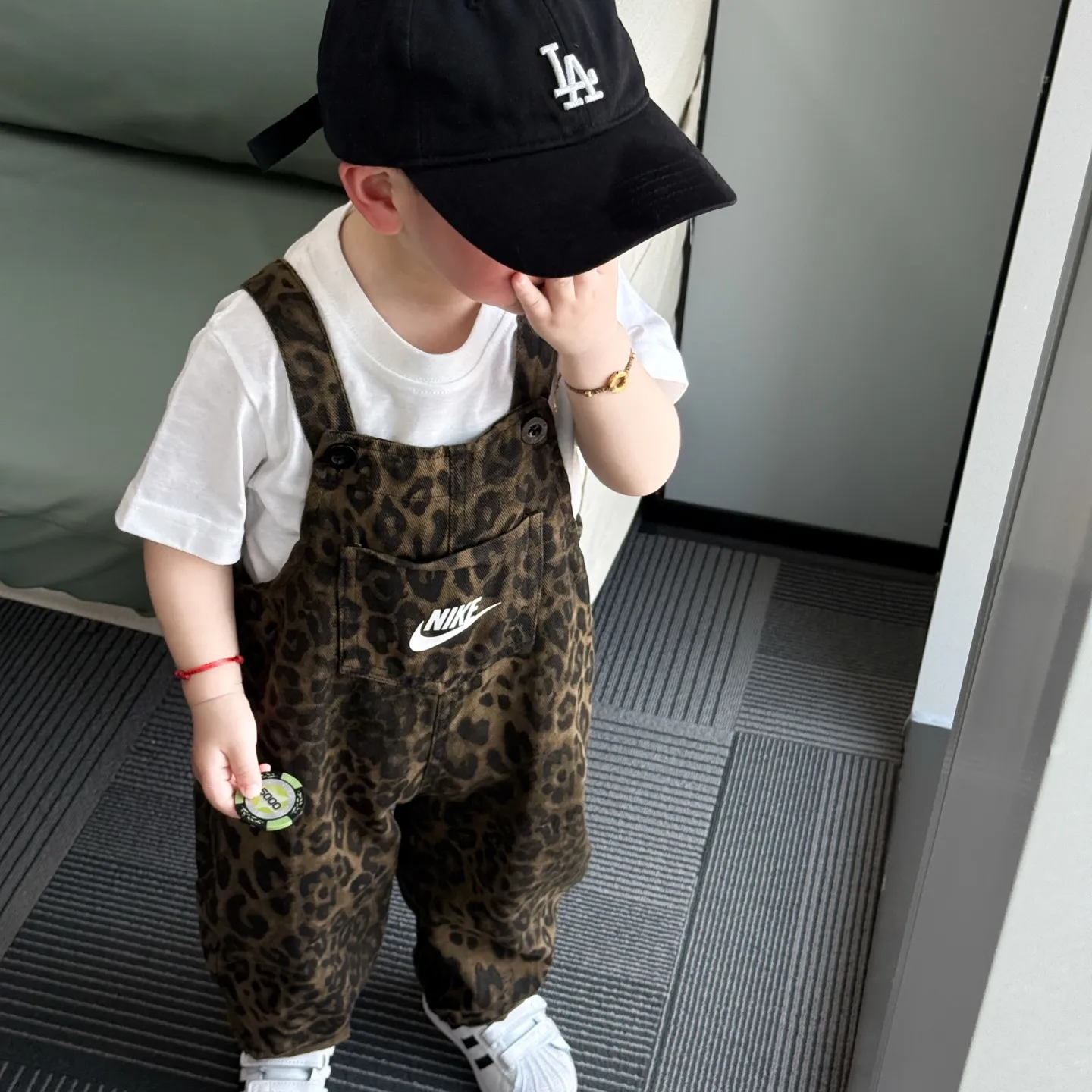 【80-120cm】コーデしやすい 存在感抜群 トレンドライク カジュアル 履きやすい 合わせやすい サロペット