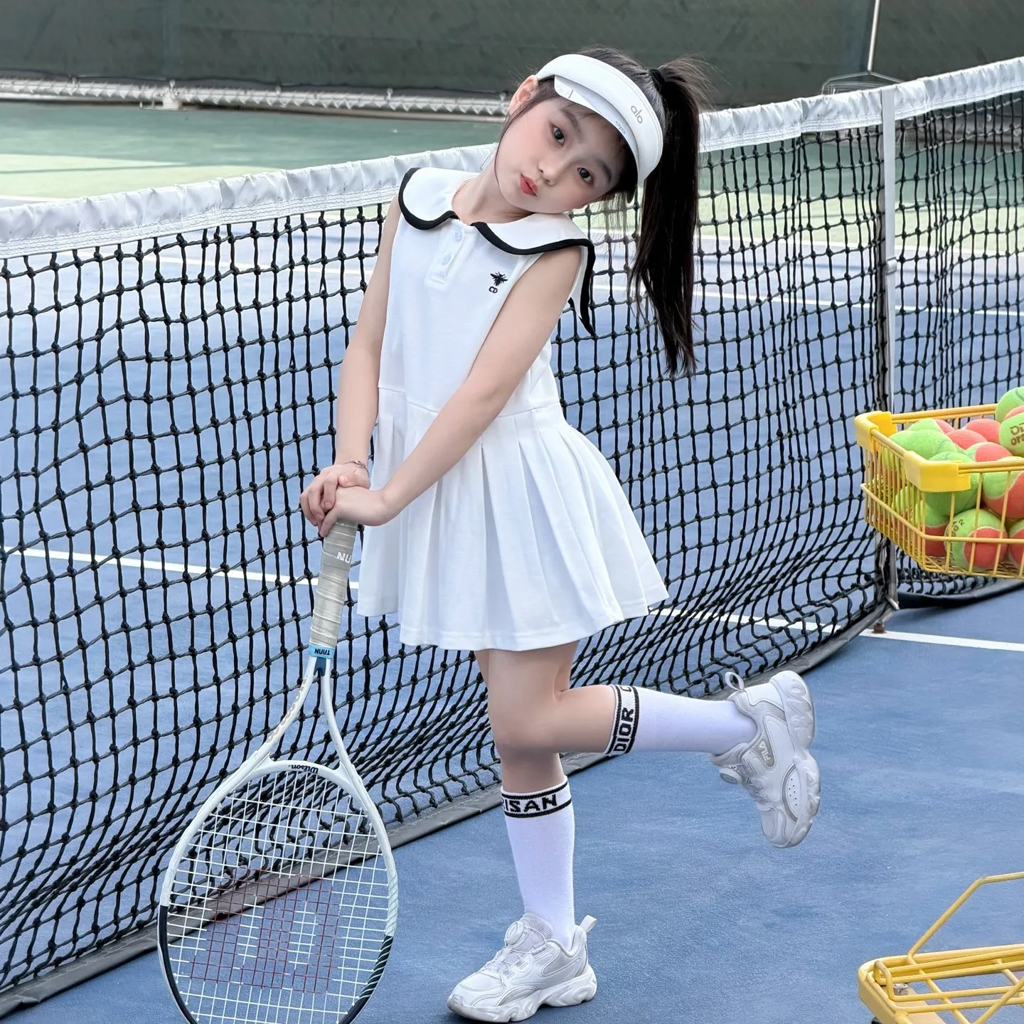 【100-160cm】子どもらしい 元気いっぱい すっきりしたデザイン 着せやすい 女の子 ワンピース