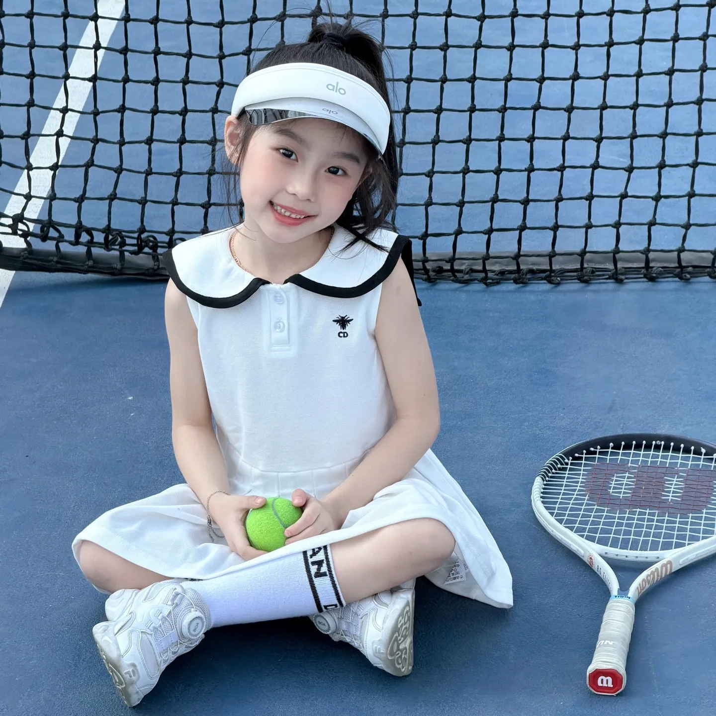 【100-160cm】子どもらしい 元気いっぱい すっきりしたデザイン 着せやすい 女の子 ワンピース