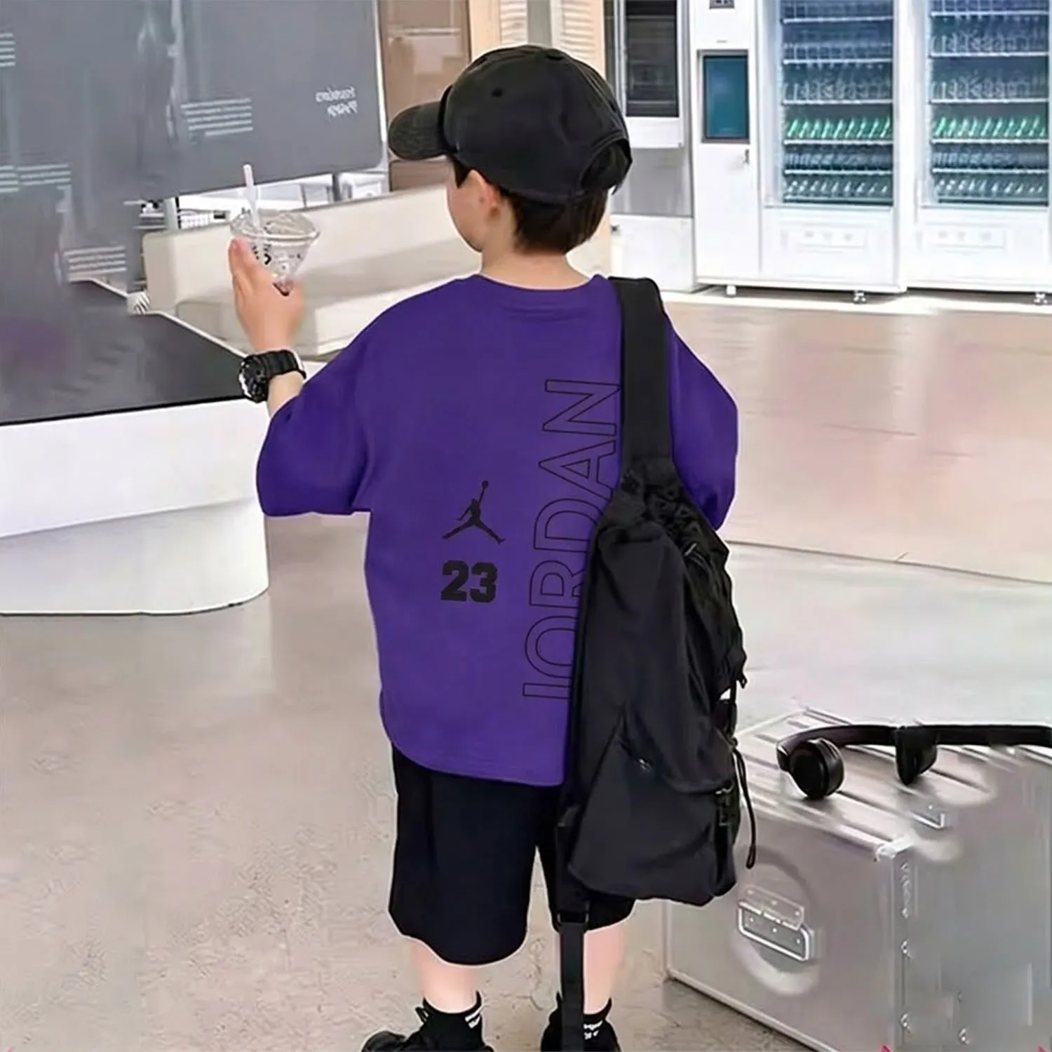 【90-160cm】デイリー使いに最適 写真映え 1枚で決まる カジュアル 合わせやすい 男の子 半袖 Tシャツ