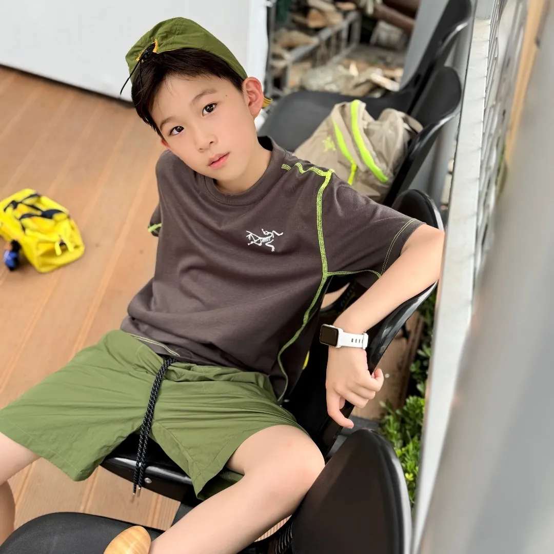 【100-165cm】子ども服に最適 快適な着用感 子どもらしさ満載 カジュアル 合わせやすい 半袖 Tシャツ