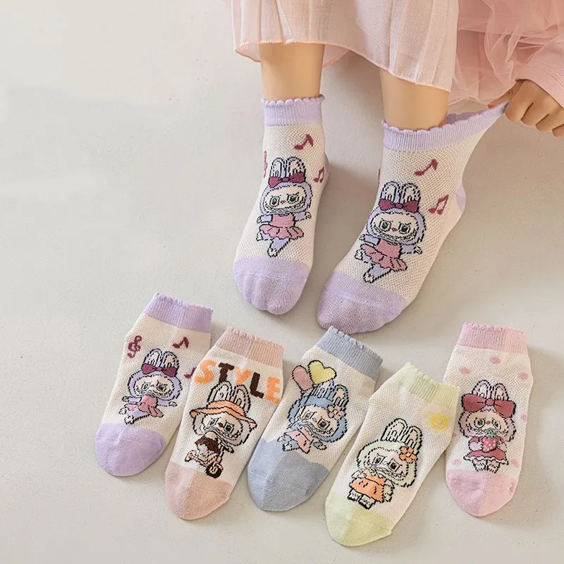吸汗通気素材 やさしい肌触り かわいいキャラクター柄 トレンド注目 ソックス