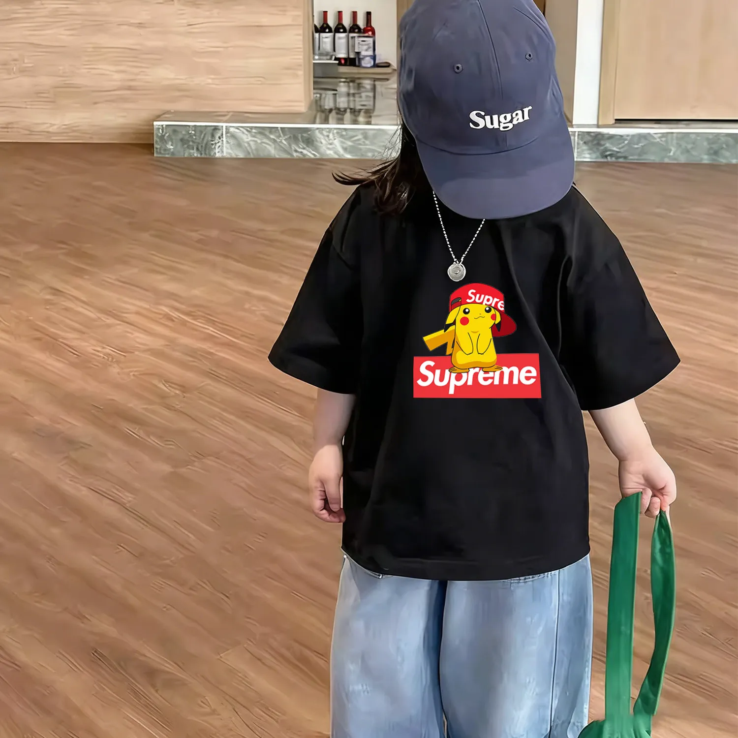 【90-160cm】主役トップス おしゃれ見え すっきり見え カジュアル 合わせやすい 男の子 半袖 Tシャツ