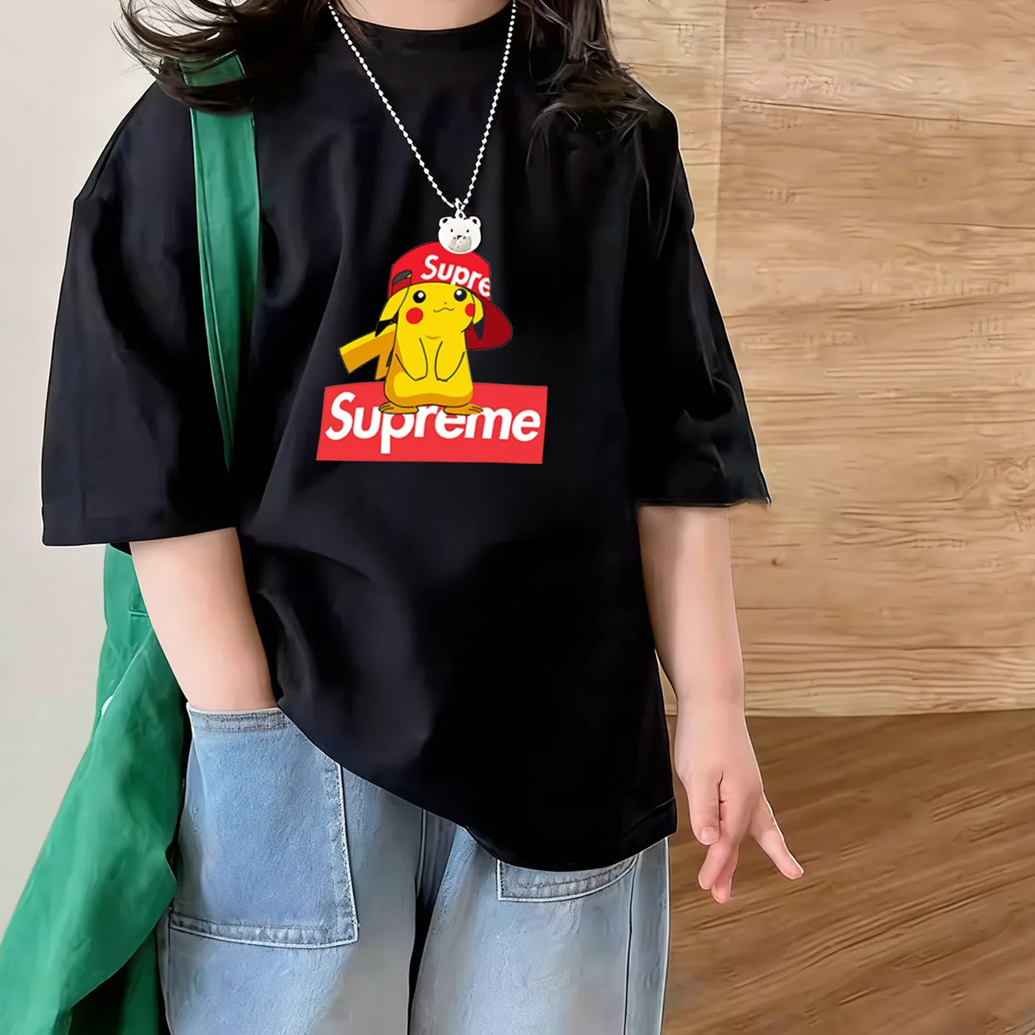 【90-160cm】主役トップス おしゃれ見え すっきり見え カジュアル 合わせやすい 男の子 半袖 Tシャツ