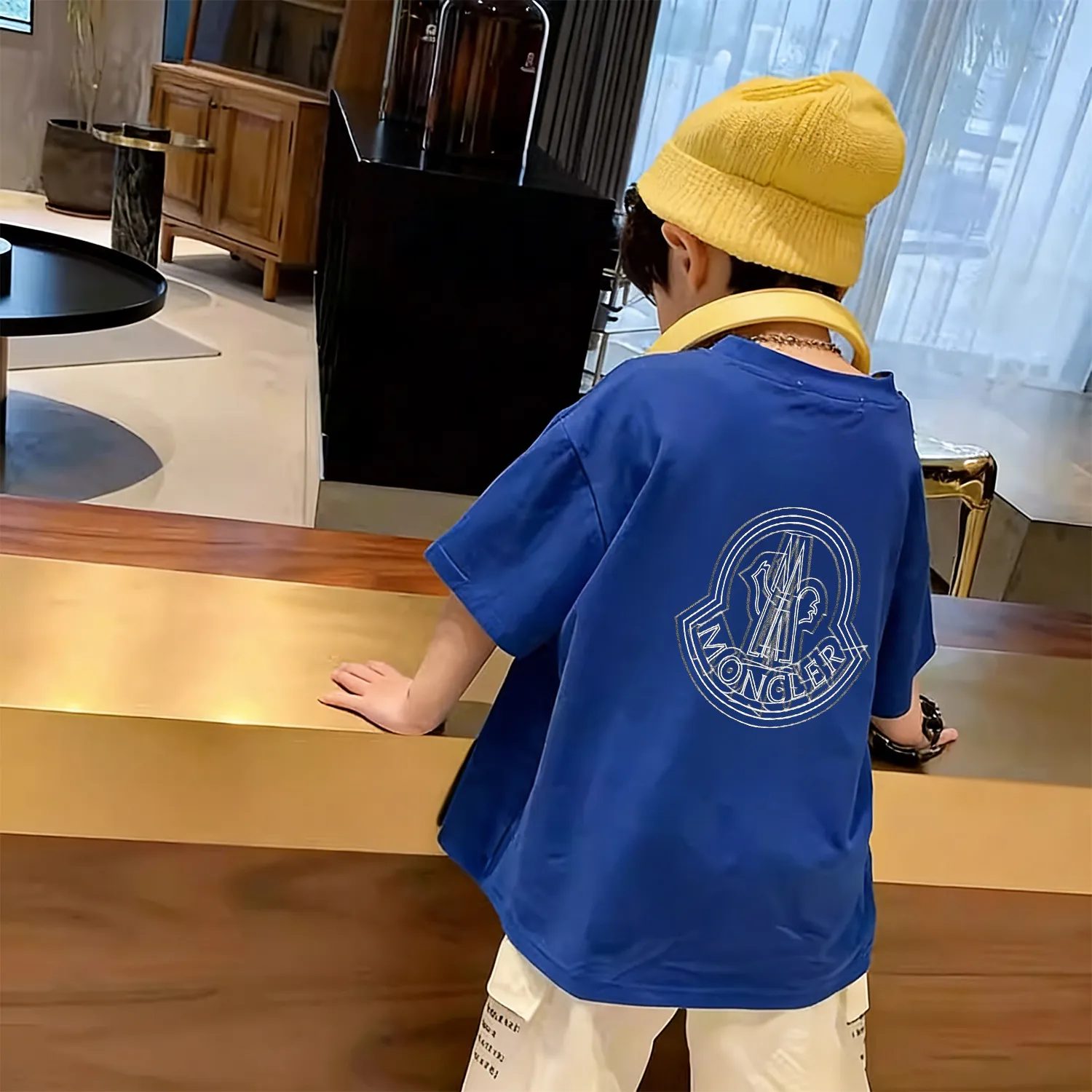 【90-160cm】リラックス感ある コーデの主役に カジュアル ストリート 男の子 半袖 Tシャツ