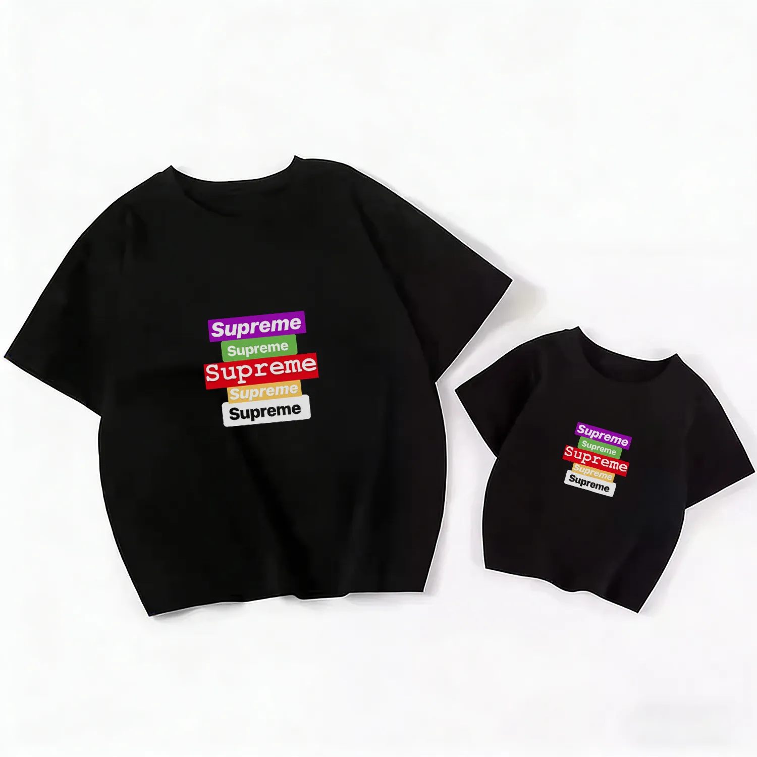 【90-160cm+親サイズ】話題沸騰中 爆売れ必至 トレンド  カジュアル 親子ペア 半袖 Ｔシャツ