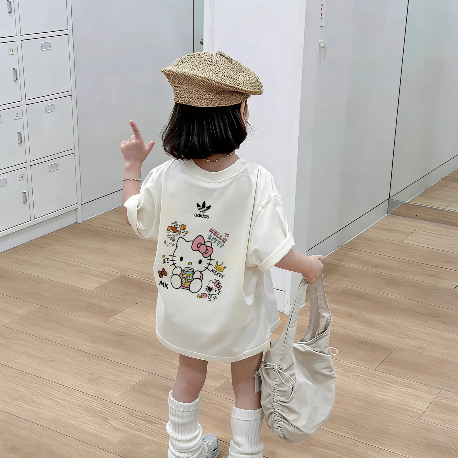 【90-160cm】元気いっぱい やさしい色合い デイリー使い カジュアル 合わせやすい 女の子 半袖 Tシャツ