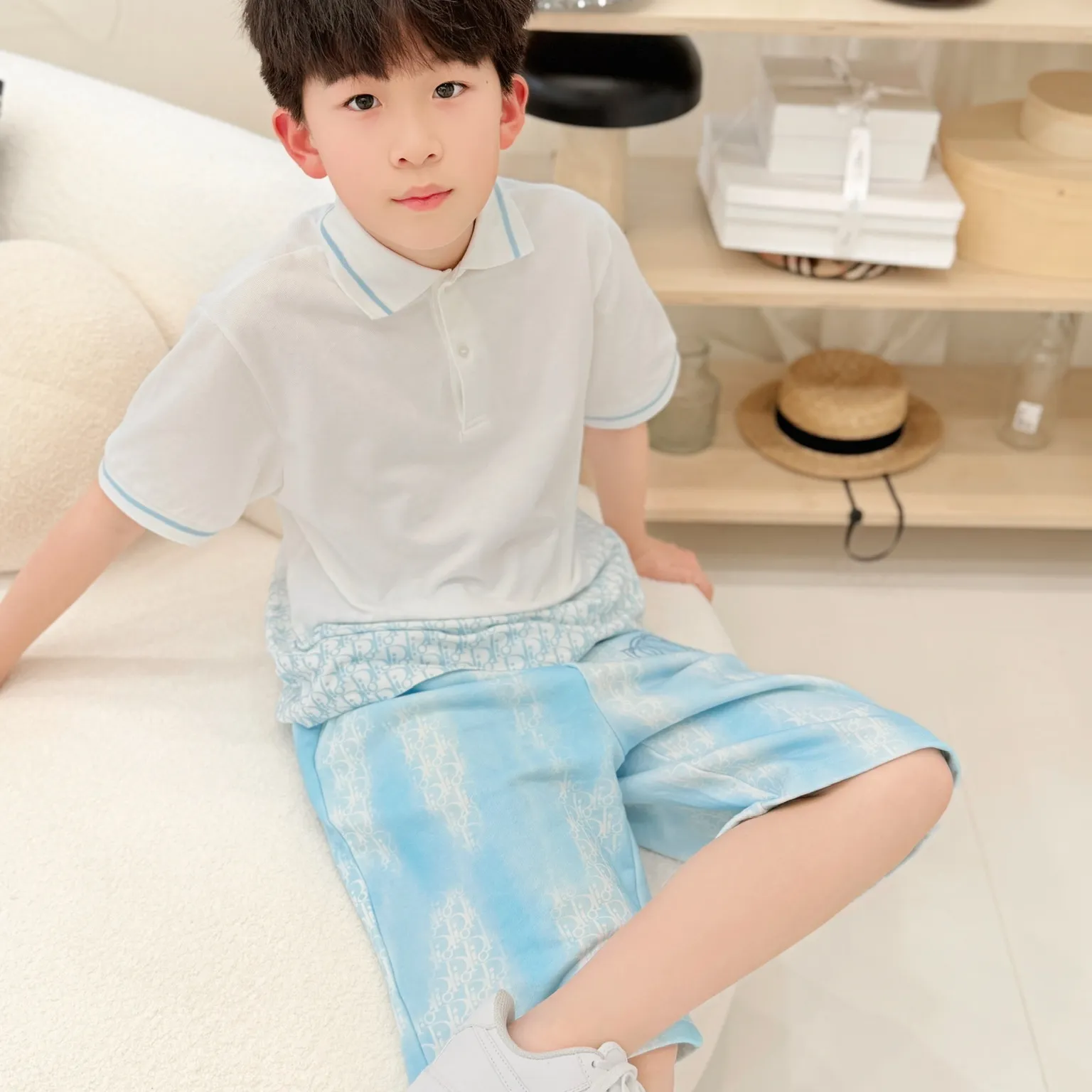 【100-160cm】子どもらしい可愛さ 爽やかな印象 元気いっぱい カジュアル 合わせやすい Tシャツ ショートパンツ