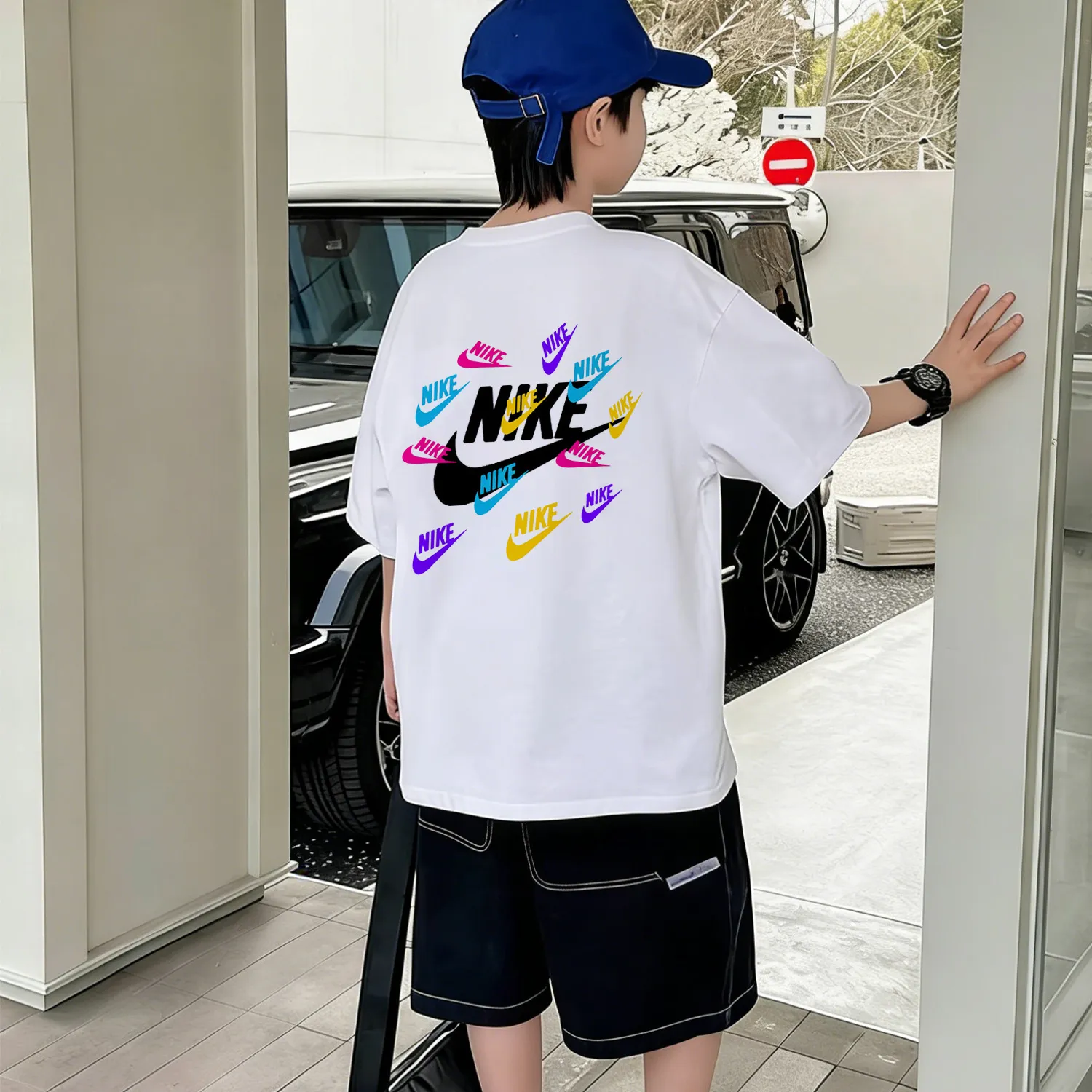 【90-160cm】デイリー使いに最適 毎日着たくなる 着回し力抜群 男の子 カジュアル 合わせやすい 半袖 Tシャツ