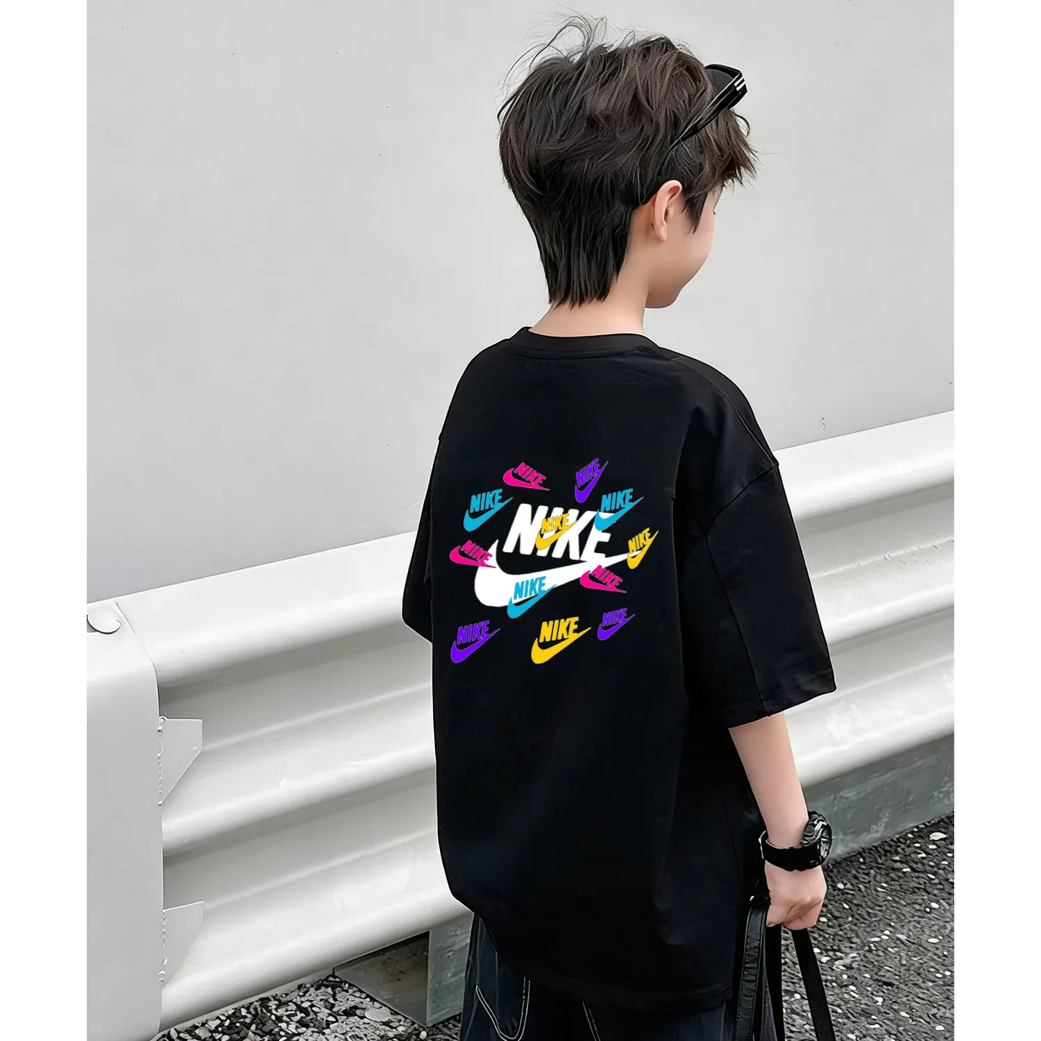 【90-160cm】デイリー使いに最適 毎日着たくなる 着回し力抜群 男の子 カジュアル 合わせやすい 半袖 Tシャツ