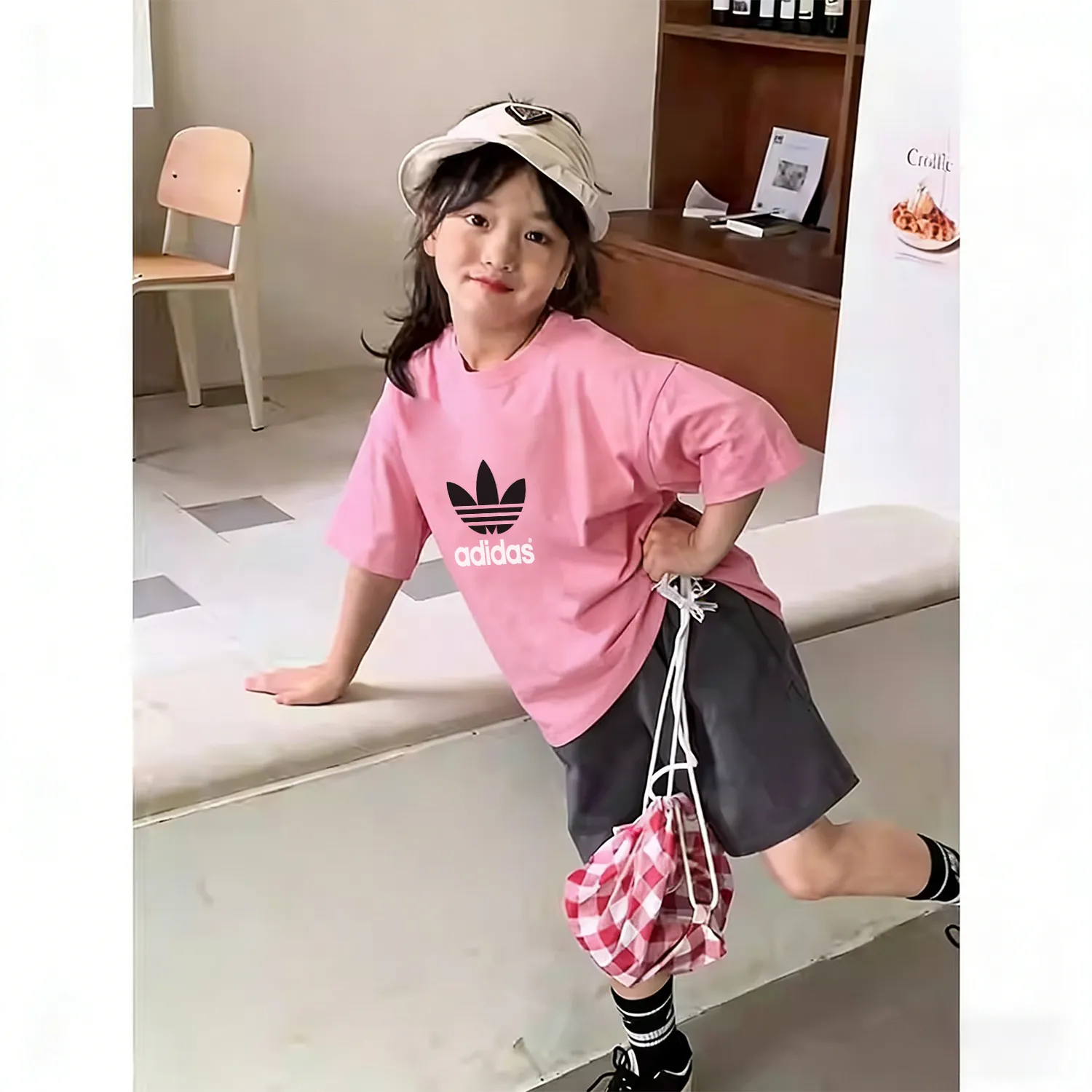 【90-160cm】毎日着たくなる お気に入り カジュアル 通園・お出かけに 女の子 半袖 Tシャツ