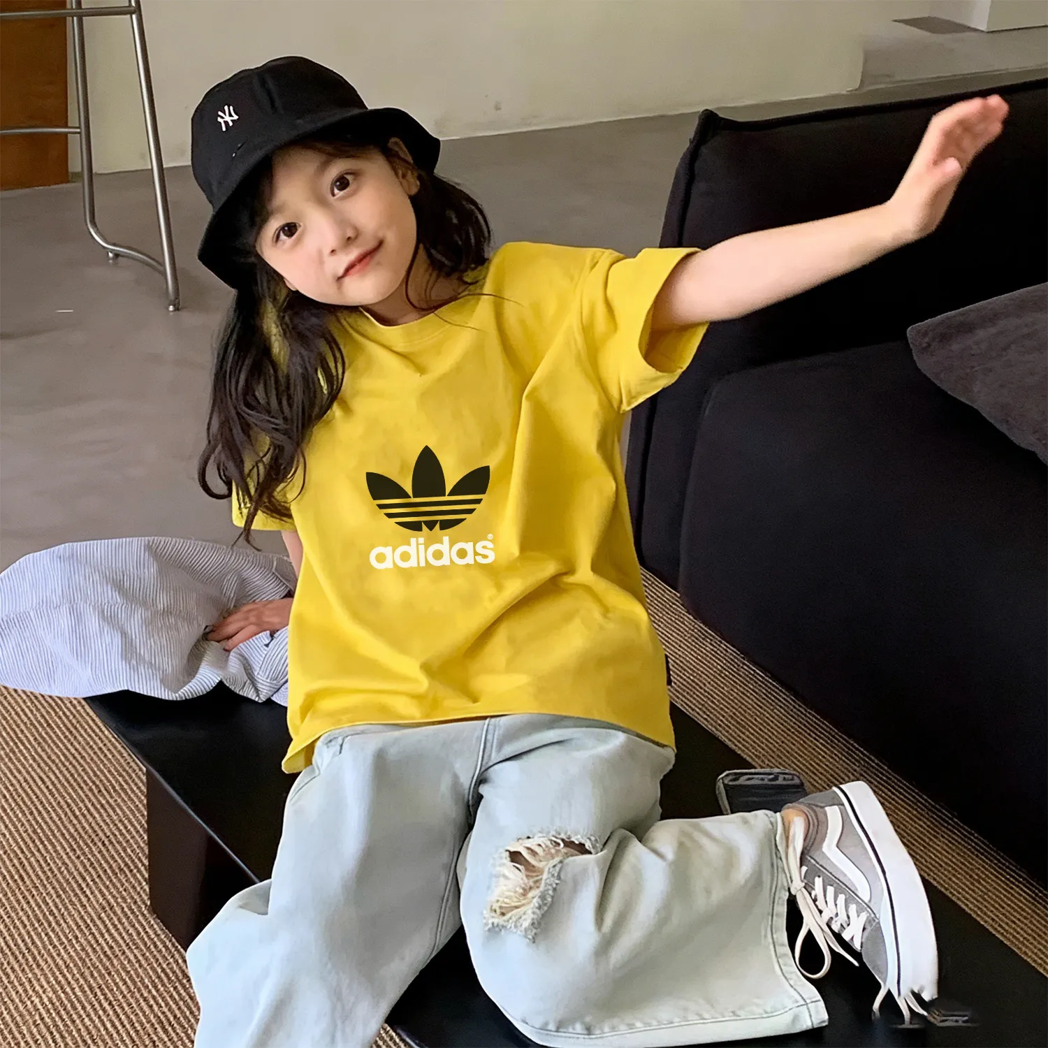 【90-160cm】毎日着たくなる お気に入り カジュアル 通園・お出かけに 女の子 半袖 Tシャツ