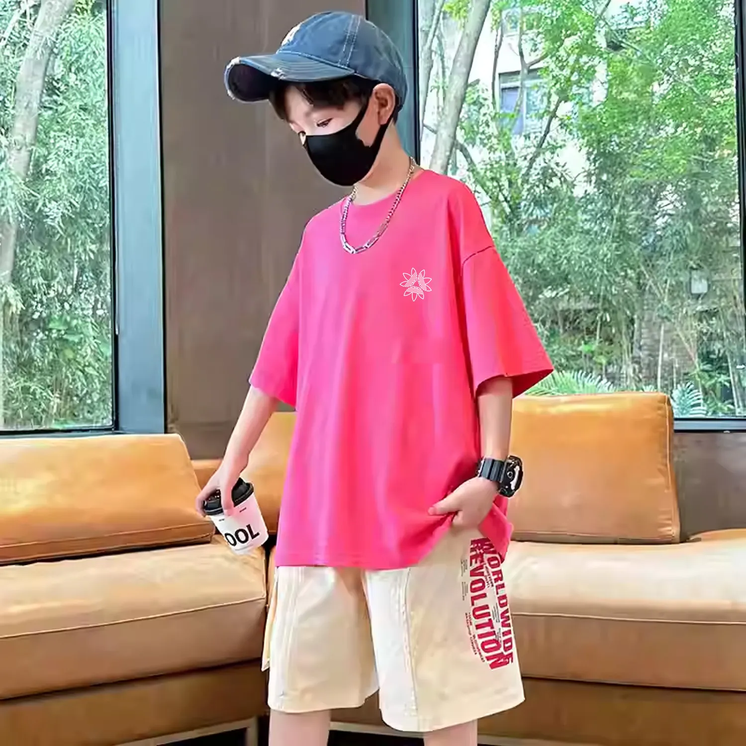 【90-160cm】写真映えバッチリ 注目度UP カジュアル 合わせやすい 男の子 半袖 Tシャツ