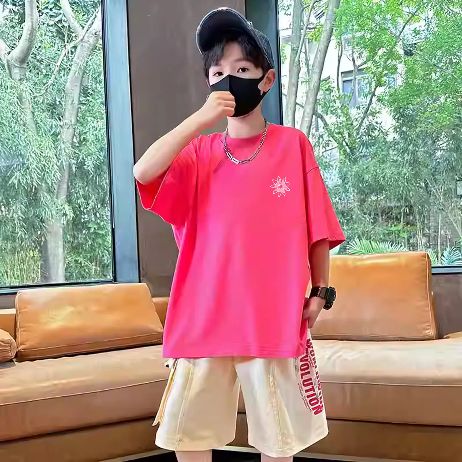 【90-160cm】写真映えバッチリ 注目度UP カジュアル 合わせやすい 男の子 半袖 Tシャツ