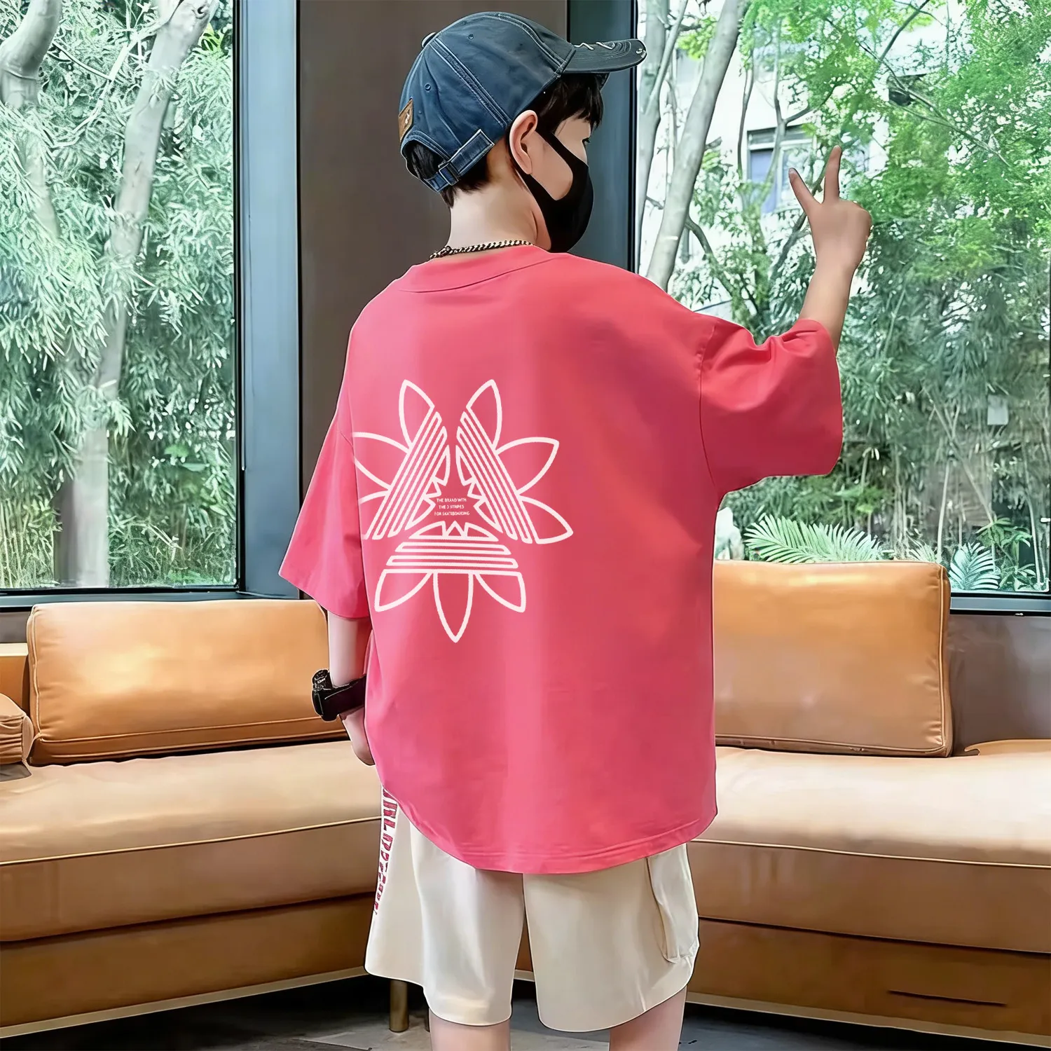 【90-160cm】写真映えバッチリ 注目度UP カジュアル 合わせやすい 男の子 半袖 Tシャツ