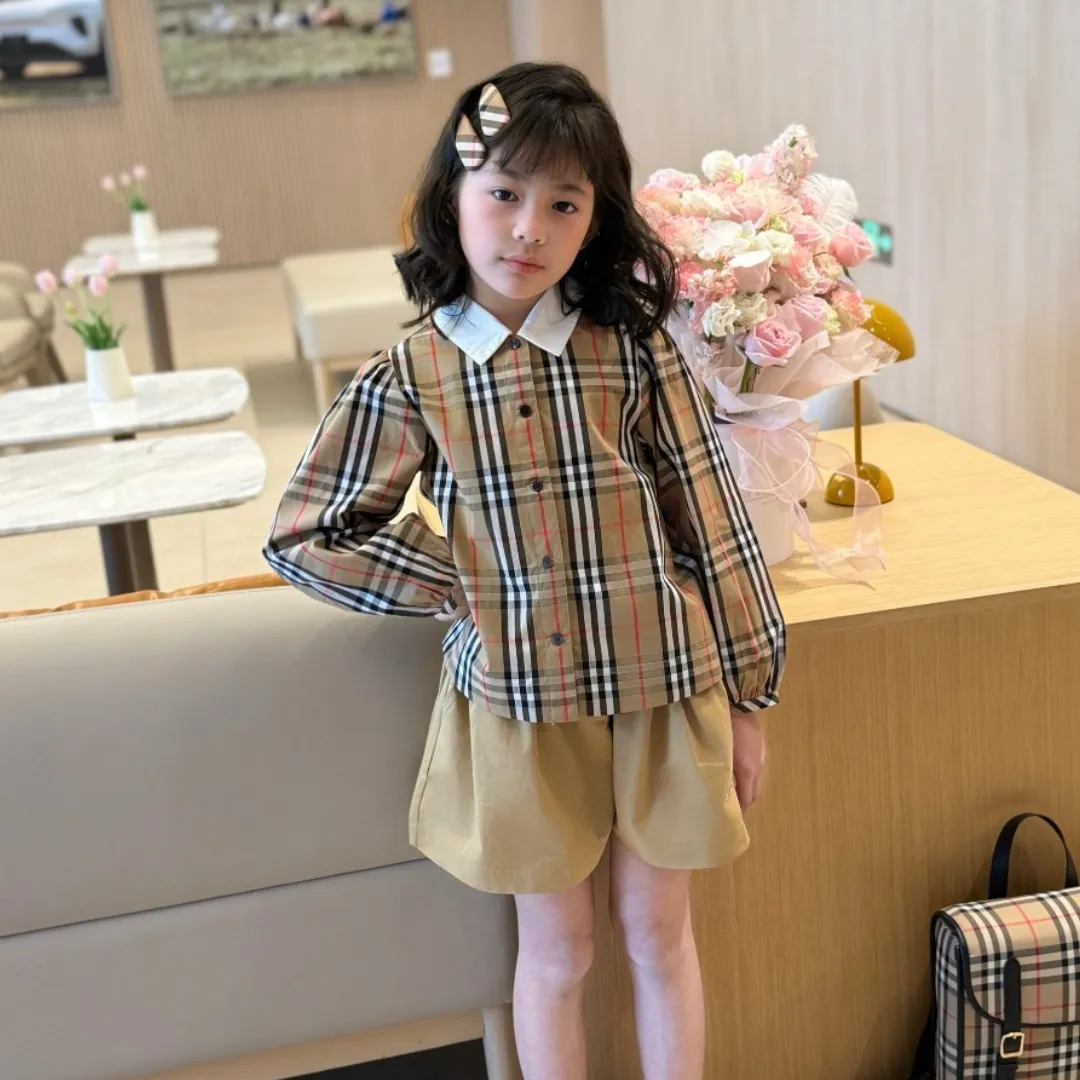 【110-160cm】存在感のある 優しい雰囲気 リラックス感 カジュアル 合わせやすい シャツ