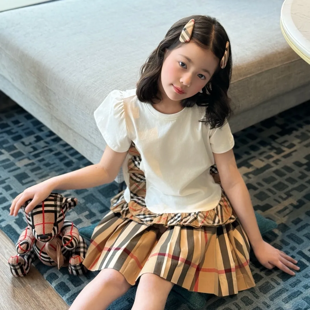 【110-160cm】ナチュラルカラー 合わせやすい デイリー使い カジュアル 合わせやすい 半袖 Tシャツ