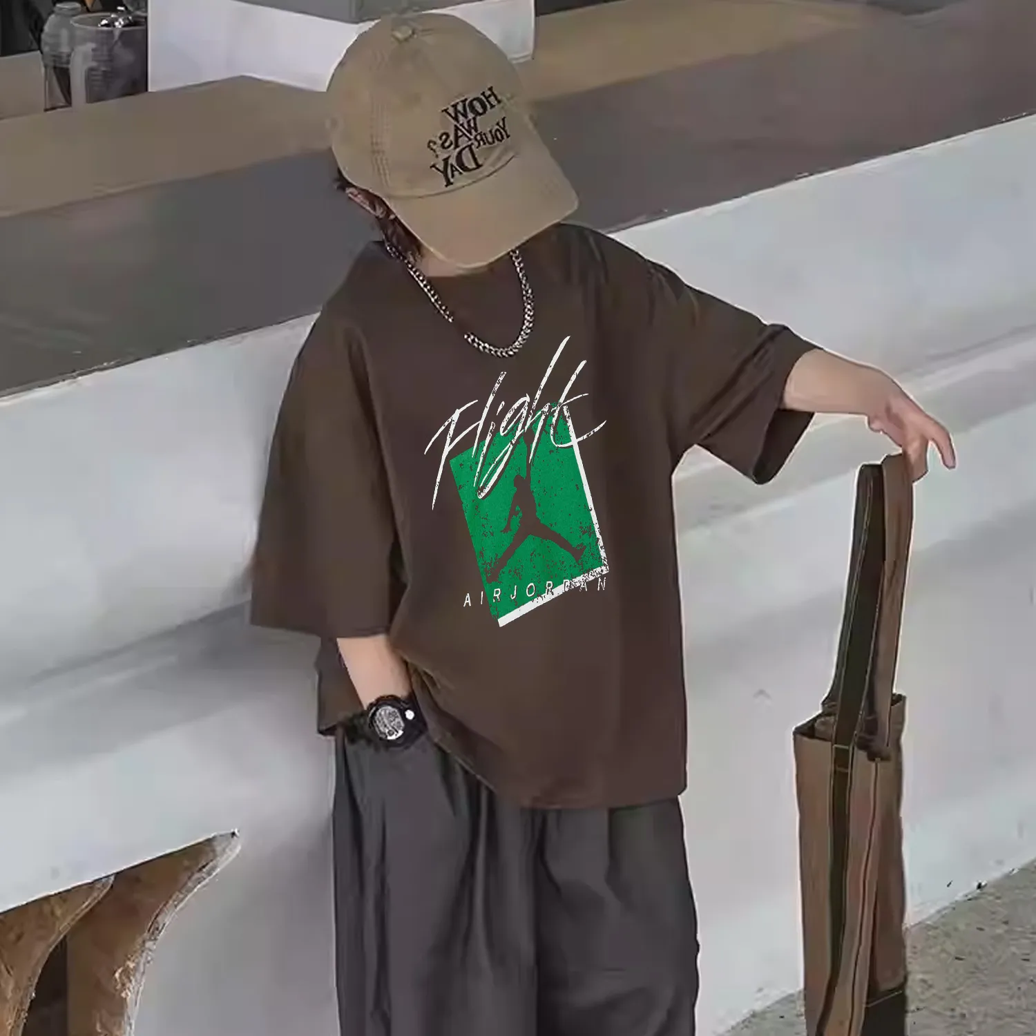 【90-160cm】写真映えバッチリ 存在感アップ  トレンド カジュアル 男の子 半袖 Tシャツ