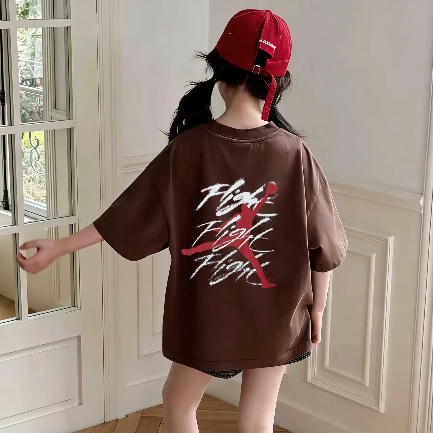 【90-160cm】毎日着たくなる 元気いっぱい トレンド 肌触り良い 女の子 半袖 Tシャツ